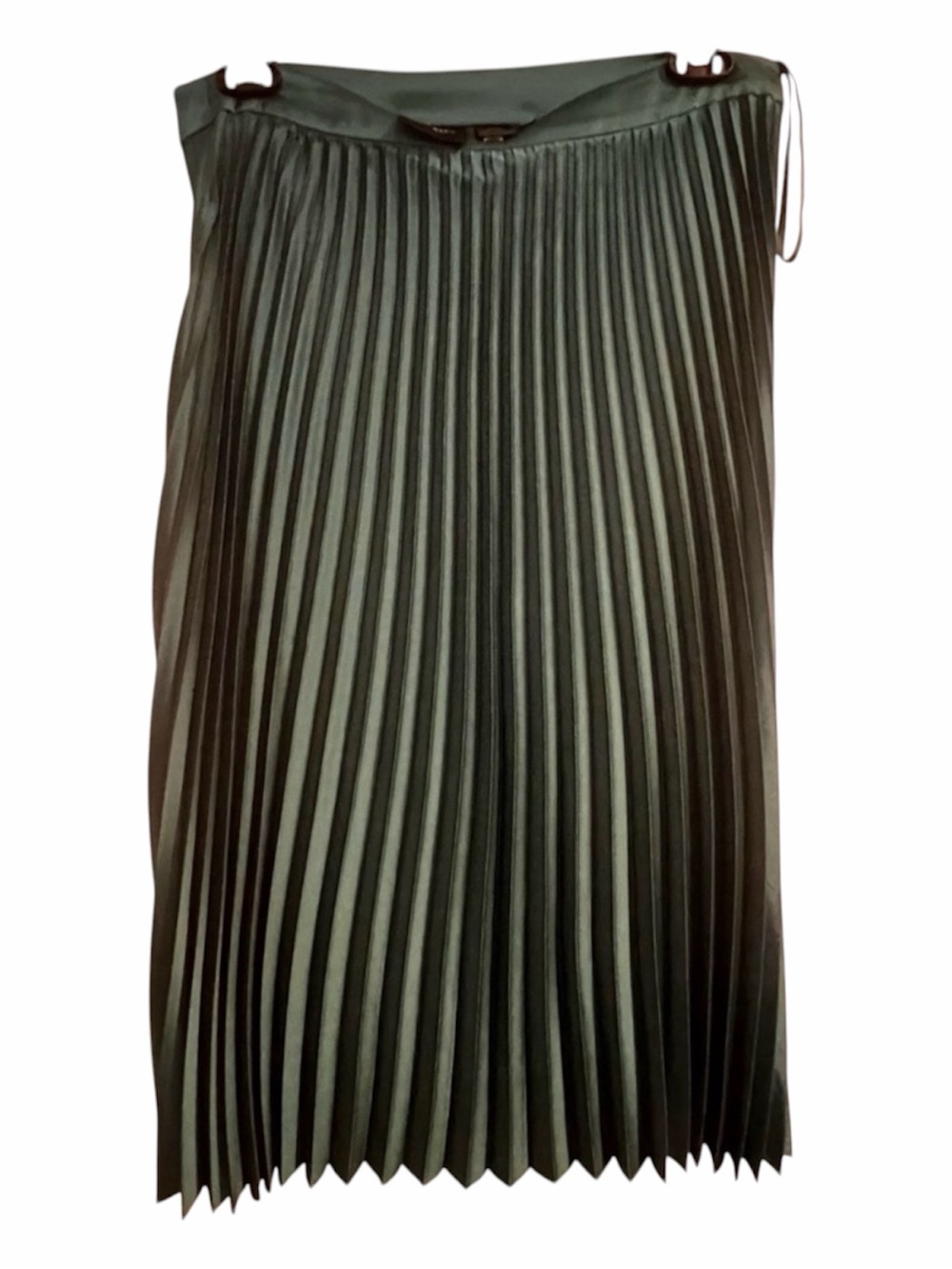 Alex Marie Teal A-Line Pleated Skirt